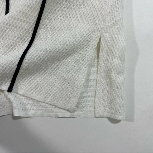 Ming Wang Knit Zip Cardigan 3/4 Sleeve - Picture 4 of 7